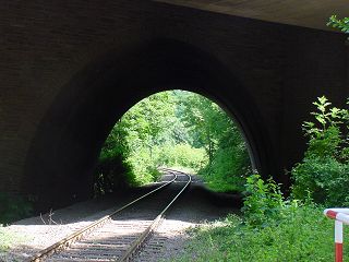 Tunnel vor dem Gelnde